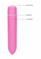 Розовая вибропуля Speed Bullet - 9,3 см. - фото 1366653