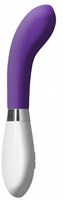 Фиолетовый вибратор для точки G или простаты Apollo - 20 см. - фото 1366672