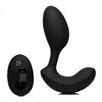 Черный стимулятор простаты 10X P-Flexer Prostate Stimulating Anal Butt Plug - 13,7 см. - фото 1366694
