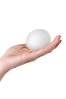 Прозрачный мастурбатор-шарик с пупырышками - фото 1366710