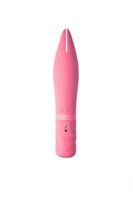 Розовый мини-вибратор BonBon’s Powerful Spear - 15,2 см. - фото 1308367