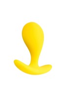 Желтая анальная втулка Blob - 5,5 см. - фото 1366796
