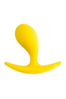 Желтая анальная втулка Blob - 5,5 см. - фото 1366797