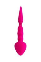 Розовая анальная втулка Bong - 12,5 см. - фото 1308480