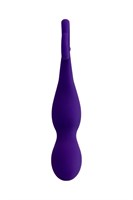 Фиолетовый анальный стимулятор Wlap - 16 см. - фото 1308487
