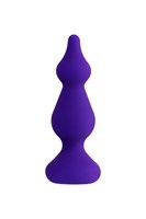 Фиолетовая анальная втулка Sholt - 10 см. - фото 1308495
