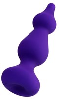 Фиолетовая анальная втулка Sholt - 10 см. - фото 274102