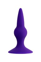 Фиолетовая анальная втулка Klapsy - 10,5 см. - фото 1308502