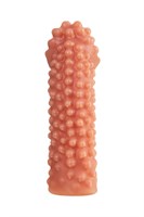 Реалистичная насадка на пенис с бугорками - 16,5 см. - фото 1308613