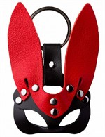 Черно-красный сувенир-брелок «Кролик» - фото 1311193
