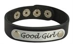 Кожаный браслет Good Girl - фото 274207