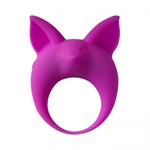 Фиолетовое эрекционное кольцо Kitten Kyle - фото 1310608