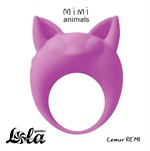 Фиолетовое эрекционное кольцо Lemur Remi - фото 1310618