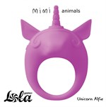 Фиолетовое эрекционное кольцо Unicorn Alfie - фото 1367208