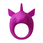 Фиолетовое эрекционное кольцо Unicorn Alfie - фото 1367207