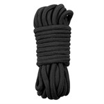 Черная верёвка для любовных игр - 10 м. - фото 1349708