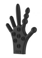 Черная стимулирующая перчатка Stimulation Glove - фото 1421185