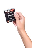 Черные презервативы LUXE Royal Black Collection - 3 шт. - фото 1430350