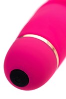 Розовый ребристый вибратор Capy - 17,4 см. - фото 1367368