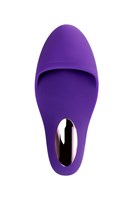 Фиолетовый клиторальный стимулятор Swizzy - фото 1367381