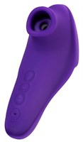 Фиолетовый клиторальный стимулятор Swizzy - фото 1367379