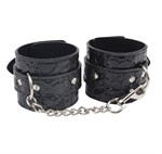 Черные наручники Be good Wrist Cuffs - фото 1419687