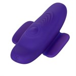 Фиолетовый стимулятор в трусики Lock-N-Play Remote Pulsating Panty Teaser - фото 1312342