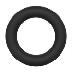 Черное эрекционное кольцо Link Up Ultra-Soft Verge - фото 1330536