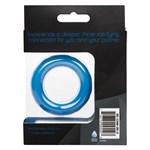 Синее эрекционное кольцо Link Up Ultra-Soft Max - фото 1330553