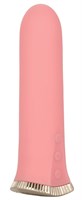 Нежно-розовый мини-вибромассажер Uncorked Rose - 12 см. - фото 1324866