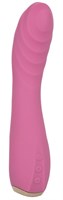Розовый вибромассажер для стимуляции точки G Uncorked Pinot - 18,5 см. - фото 1324878