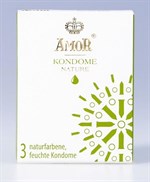 Классические презервативы AMOR Nature - 3 шт. - фото 1367471