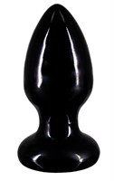 Черная анальная пробка MAGNUM 5 - 8,5 см. - фото 1314140