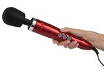 Красный жезловый вибратор Doxy Die Cast Wand Massager 186909 - фото 9807