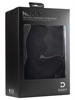 Черная насадка на вибратор Doxy для массажа простаты Prostate Massager 186967