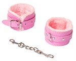 Розовые наручники Calm - фото 1313499