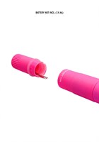 Розовый клиторальный вибромассажер Clitoral Tickler - 16,2 см. - фото 1417301