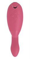 Розовый стимулятор Womanizer DUO с вагинальным отростком - фото 1367932