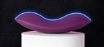 Фиолетовый клиторальный стимулятор Edeny с управлением через приложение - фото 1367943