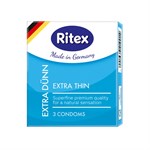 Ультратонкие презервативы RITEX EXTRA DUNN - 3 шт. - фото 1368045