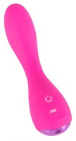 Розовый силиконовый вибратор G-Punkt-Vibrator - 16,7 см. 188363 - фото 131514