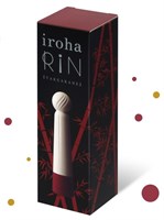 Бежевый вибратор с шаровидной мягкой головкой IROHA Rin Akane - 14,8 см. 188369 - фото 39285