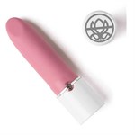 Розовый мини-вибратор MAGIC LOTOS - фото 1368088