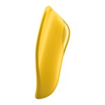 Желтый унисекс вибратор на палец High Fly - фото 1316926