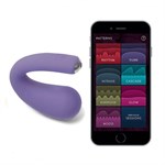 Фиолетовый вибратор Dua G-spot   Clitoral Wearable Vibrator - 17,8 см. - фото 1368188