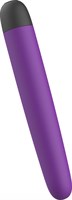 Фиолетовый классический вибратор Bgood Classic - 18 см. - фото 1368241