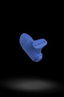 Синий вибростимулятор на пальчик Bteased Basic Finger Vibrator - фото 1433152
