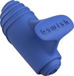 Синий вибростимулятор на пальчик Bteased Basic Finger Vibrator - фото 1433154