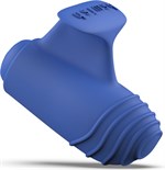 Синий вибростимулятор на пальчик Bteased Basic Finger Vibrator - фото 1433151