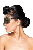 Золотистая карнавальная маска  Альтарф  - фото 1317182